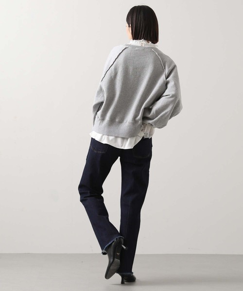 Gready Brilliant（グレディブリリアン）の「ハイネックレースキャンディスリーブブラウス（シャツ/ブラウス・レディース・ブラック/オフホワイト・38）」の12枚目の写真