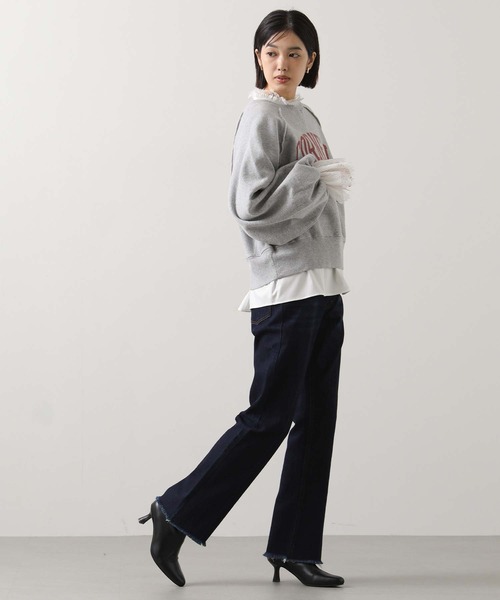 Gready Brilliant（グレディブリリアン）の「ハイネックレースキャンディスリーブブラウス（シャツ/ブラウス・レディース・ブラック/オフホワイト・38）」の13枚目の写真