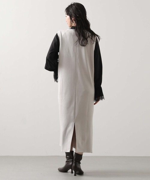 Gready Brilliant（グレディブリリアン）の「ハイネックレースキャンディスリーブブラウス（シャツ/ブラウス・レディース・ブラック/オフホワイト・38）」の19枚目の写真