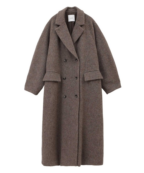 CLANE/クラネ】DOUBLE WOOL LONG COAT/ダブルウールロングコート