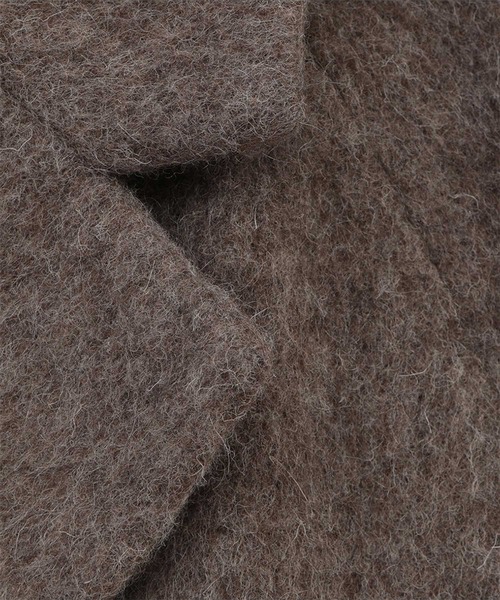 CLANE（クラネ）の「【CLANE/クラネ】DOUBLE WOOL LONG COAT/ダブルウールロングコート/チェスターコート（チェスターコート・レディース・グレー/ブラック/ブラウン・0/1）」の8枚目の写真