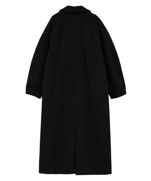 CLANE ダブルウールロングコート　ブラック CLANE/クラネ】DOUBLE WOOL LONG COAT/ダブルウールロングコート