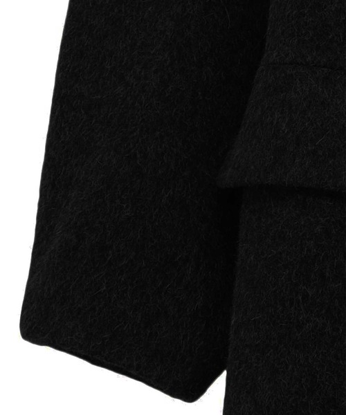 CLANE（クラネ）の「【CLANE/クラネ】DOUBLE WOOL LONG COAT/ダブルウールロングコート/チェスターコート（チェスターコート・レディース・グレー/ブラック/ブラウン・0/1）」の11枚目の写真