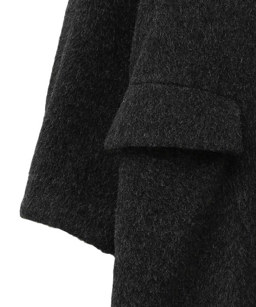 CLANE（クラネ）の「【CLANE/クラネ】DOUBLE WOOL LONG COAT/ダブルウールロングコート/チェスターコート（チェスターコート・レディース・グレー/ブラック/ブラウン・0/1）」の17枚目の写真