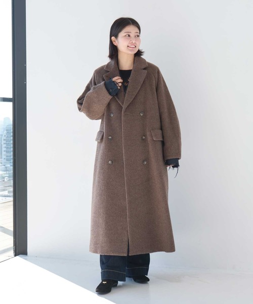 CLANE/クラネ】DOUBLE WOOL LONG COAT/ダブルウールロングコート