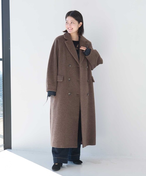 CLANE/クラネ】DOUBLE WOOL LONG COAT/ダブルウールロングコート