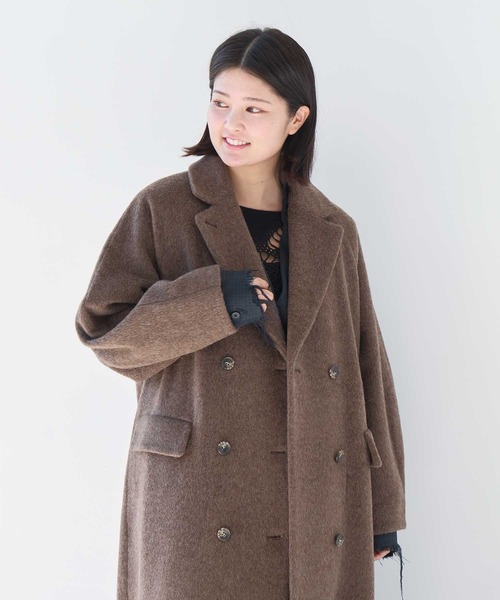 CLANE/クラネ】DOUBLE WOOL LONG COAT/ダブルウールロングコート