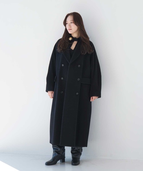 CLANE/クラネ】DOUBLE WOOL LONG COAT/ダブルウールロングコート