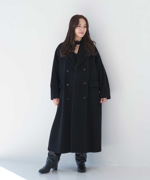 CLANE/クラネ】DOUBLE WOOL LONG COAT/ダブルウールロングコート
