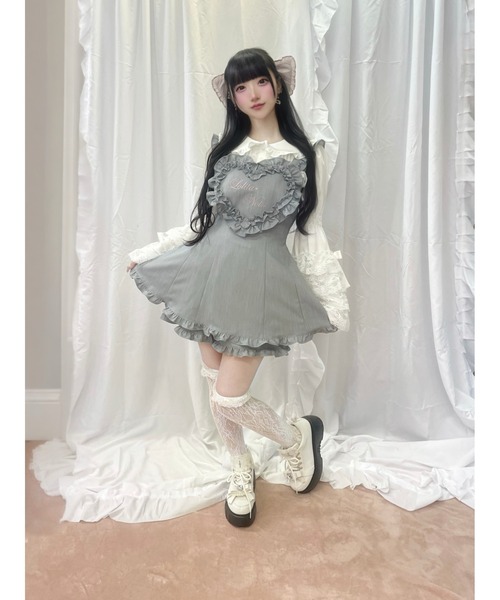 Ank Rouge（アンクルージュ）の「おリボン姫袖ブラウス（シャツ/ブラウス・レディース・ブラック/ホワイト・M）」の3枚目の写真