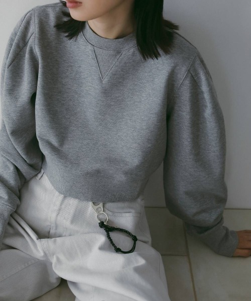 anuke（アンヌーク）の「Bicolor Wide Sweat（スウェット）」 - WEAR