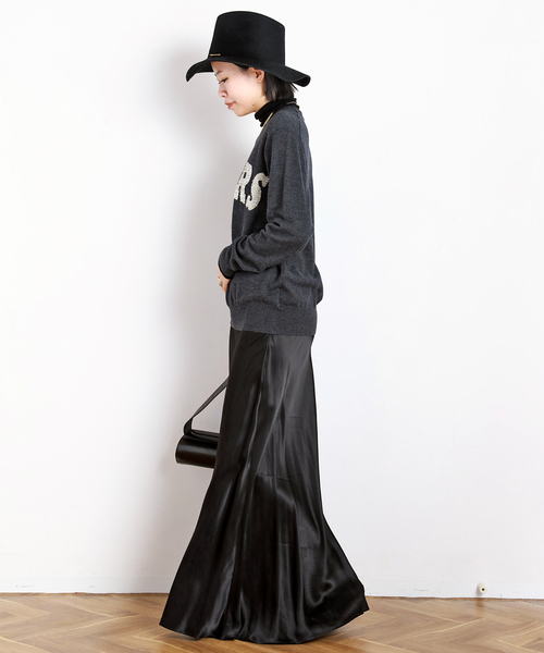 AP STUDIO（エーピーストゥディオ）の「*CHEERS ニット（ニット/セーター・レディース・チャコールグレー・FREE）」の5枚目の写真