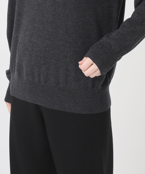 AP STUDIO（エーピーストゥディオ）の「*CHEERS ニット（ニット/セーター・レディース・チャコールグレー・FREE）」の13枚目の写真