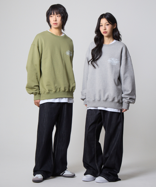 UNKNOWN PLANET(アンノウンプラネット)の「デイリー ワイド デニムパンツ インディゴ(デニムパンツ・レディース・その他・SMALL/MEDIUM/LARGE)」の8枚目の写真