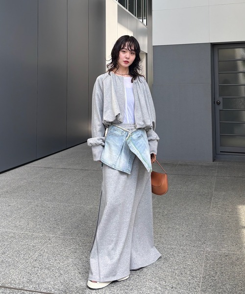 Ameri（アメリ）の「NEON STITCH REMAKE DENIM BELT（ベルト）」 - WEAR