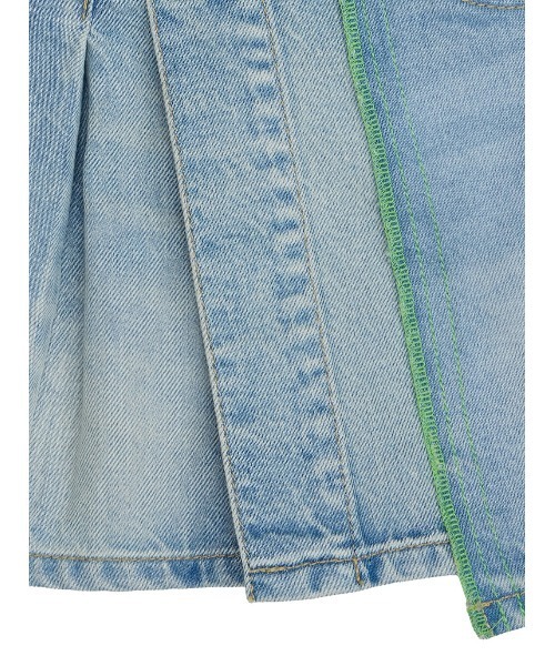 Ameri（アメリ）の「NEON STITCH REMAKE DENIM BELT（ベルト）」 - WEAR