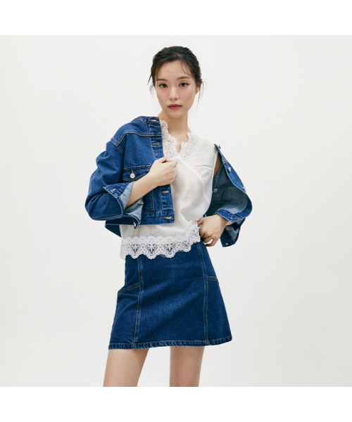 PLASTIC ISLAND(プラスティックアイランド)の「レースシースルーキャミブラウス PR2WB365(シャツ/ブラウス・レディース・ホワイト・SMALL/MEDIUM)」の4枚目の写真