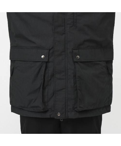 NANGA(ナンガ)の「ナンガ HINOC DOWN 3 IN 1 JACKET(ダウンジャケット/コート・メンズ・チャコールグレー/ブラウン・L/M/S)」の7枚目の写真