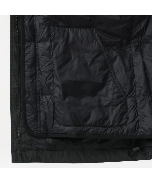 NANGA(ナンガ)の「ナンガ HINOC DOWN 3 IN 1 JACKET(ダウンジャケット/コート・メンズ・チャコールグレー/ブラウン・L/M/S)」の8枚目の写真