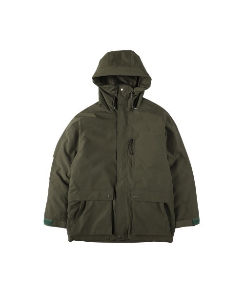 NANGA(ナンガ)の「ナンガ HINOC DOWN 3 IN 1 JACKET(ダウンジャケット/コート・メンズ・チャコールグレー/ブラウン・L/M/S)」の13枚目の写真