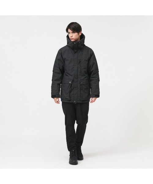 NANGA(ナンガ)の「ナンガ HINOC DOWN 3 IN 1 JACKET(ダウンジャケット/コート・メンズ・チャコールグレー/ブラウン・L/M/S)」の4枚目の写真