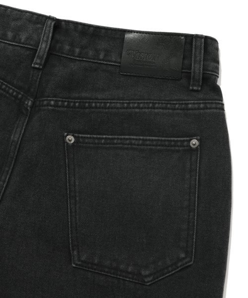 VISION STREET WEAR(ヴィジョンストリートウェア)の「VSW Wide Washed Denim Cargo Pants Black(デニムパンツ・レディース・その他・LARGE/MEDIUM/X-LARGE)」の12枚目の写真