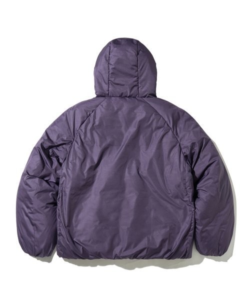 セール】エクティブシームレスプファージャケットパープル（ダウン