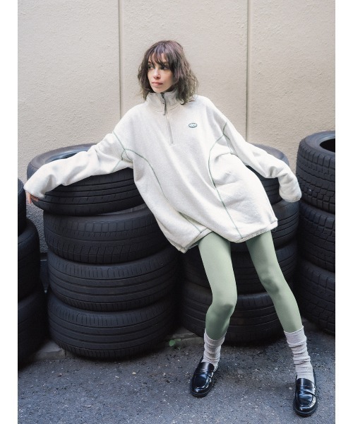 DISCUS FRENCHTERRY HALF ZIP PULLOVER（スウェット）｜DISCUS