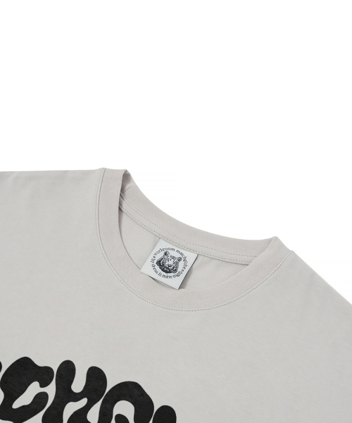 MATCHGLOBE(マッチグローブ)の「ダンベルキャットオーバーサイズTシャツ(ベージュ)(Tシャツ/カットソー・レディース・その他・FREE)」の3枚目の写真