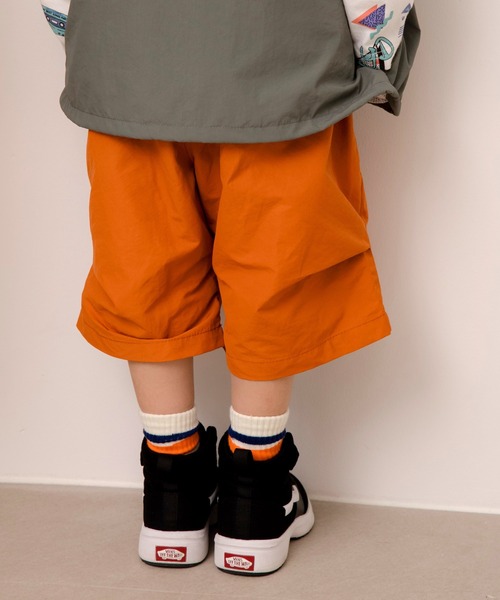MAKE YOUR DAY（メイクユアデイ）の「6分丈ワイドパンツ■80～140cm（その他パンツ・キッズ・ベージュ/オレンジ/ブラック・80/90/100/110/120/130/140）」の8枚目の写真