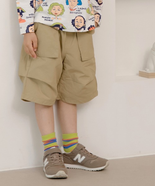 MAKE YOUR DAY（メイクユアデイ）の「6分丈ワイドパンツ■80～140cm（その他パンツ・キッズ・ベージュ/オレンジ/ブラック・80/90/100/110/120/130/140）」の11枚目の写真