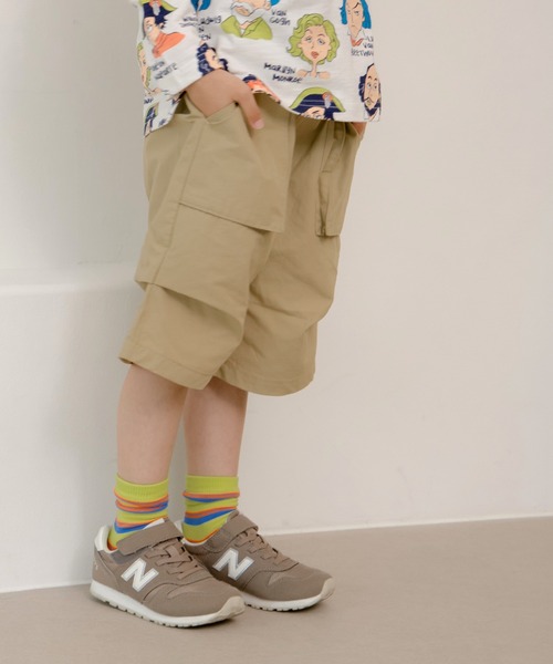 MAKE YOUR DAY（メイクユアデイ）の「6分丈ワイドパンツ■80～140cm（その他パンツ・キッズ・ベージュ/オレンジ/ブラック・80/90/100/110/120/130/140）」の10枚目の写真