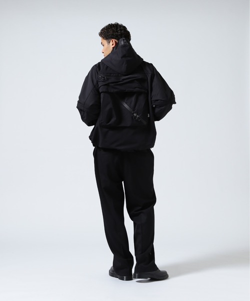 CMF OUTDOOR GARMENT(シーエムエフアウトドアガーメント)の「CMF OUTDOOR GARMENT/シーエムエフ アウトドアガーメント 別注 GUIDE SHELL(マウンテンパーカー・メンズ・ブラック/グレー・L/M/S)」の7枚目の写真