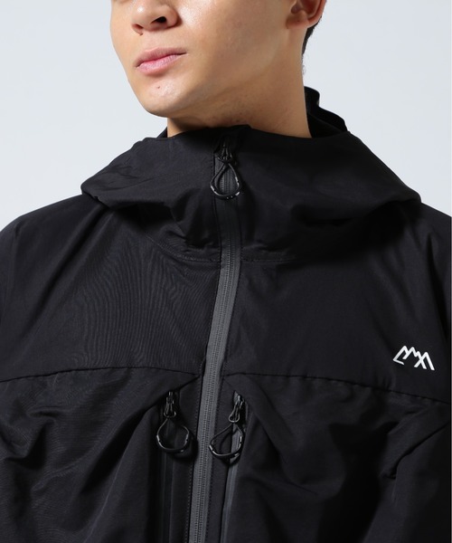 CMF OUTDOOR GARMENT(シーエムエフアウトドアガーメント)の「CMF OUTDOOR GARMENT/シーエムエフ アウトドアガーメント 別注 GUIDE SHELL(マウンテンパーカー・メンズ・ブラック/グレー・L/M/S)」の10枚目の写真