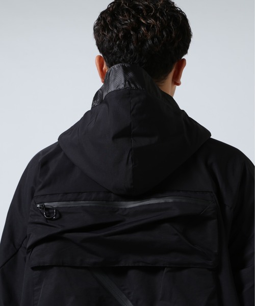 CMF OUTDOOR GARMENT(シーエムエフアウトドアガーメント)の「CMF OUTDOOR GARMENT/シーエムエフ アウトドアガーメント 別注 GUIDE SHELL(マウンテンパーカー・メンズ・ブラック/グレー・L/M/S)」の17枚目の写真