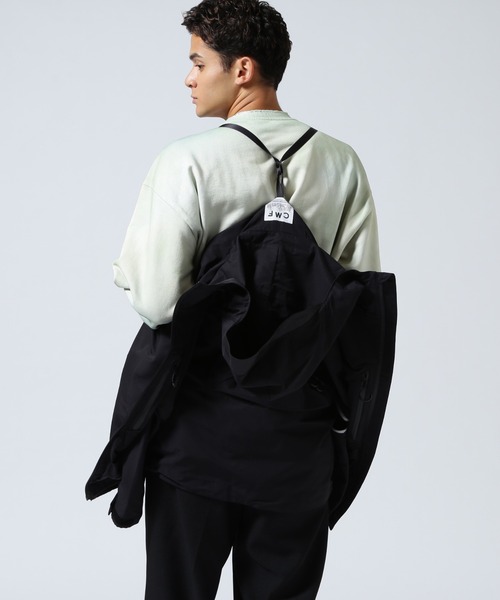 CMF OUTDOOR GARMENT(シーエムエフアウトドアガーメント)の「CMF OUTDOOR GARMENT/シーエムエフ アウトドアガーメント 別注 GUIDE SHELL(マウンテンパーカー・メンズ・ブラック/グレー・L/M/S)」の19枚目の写真