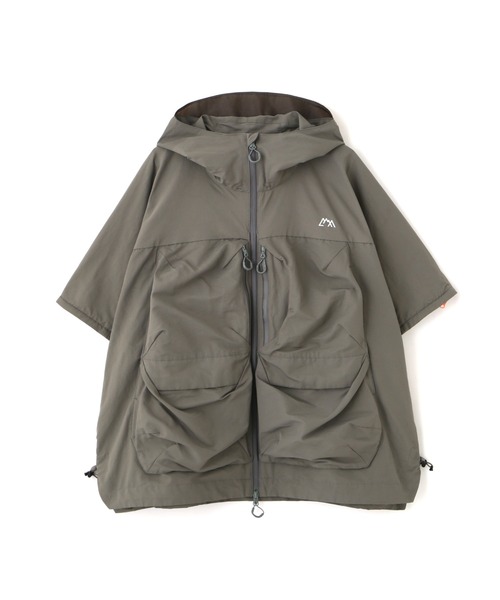 CMF OUTDOOR GARMENT(シーエムエフアウトドアガーメント)の「CMF OUTDOOR GARMENT/シーエムエフ アウトドアガーメント 別注 GUIDE SHELL(マウンテンパーカー・メンズ・ブラック/グレー・L/M/S)」の22枚目の写真