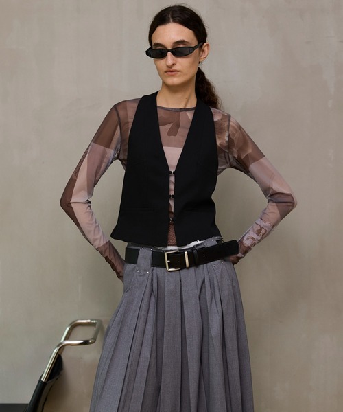 MAISON SPECIAL ボックスシルエットベスト MAISON SPECIAL ボックスシルエットベスト