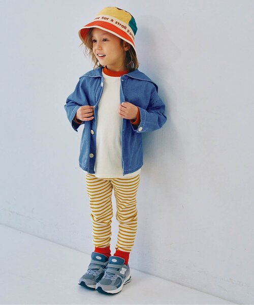 p.premier（ピードットプルミエ）の「セーラーシャツジャケット_ジュニア対応（シャツ/ブラウス・キッズ・ブルー/レッド/インディゴブルー/イエロー・80/90/100/110/120/130/140）」の12枚目の写真