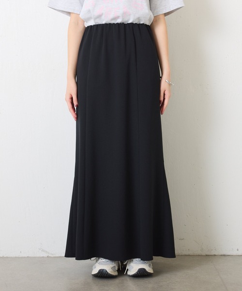 COLLAGE GALLARDAGALANTE(コラージュガリャルダガランテ)の「ジャージマーメイドスカート/セットアップ可/WEB限定カラー・サイズ展開(スカート・レディース・ブラック/ベージュ/ネイビー/オフホワイト・FREE/TM)」の11枚目の写真