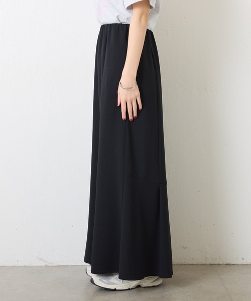 COLLAGE GALLARDAGALANTE(コラージュガリャルダガランテ)の「ジャージマーメイドスカート/セットアップ可/WEB限定カラー・サイズ展開(スカート・レディース・ブラック/ベージュ/ネイビー/オフホワイト・FREE/TM)」の12枚目の写真