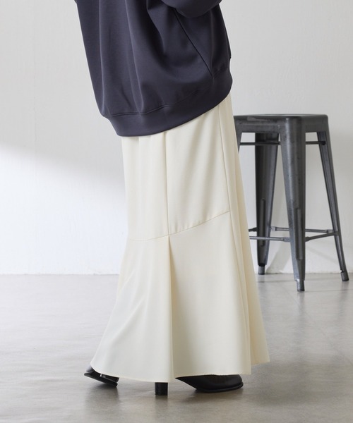 ジャージマーメイドスカート/セットアップ可/WEB限定カラー・サイズ