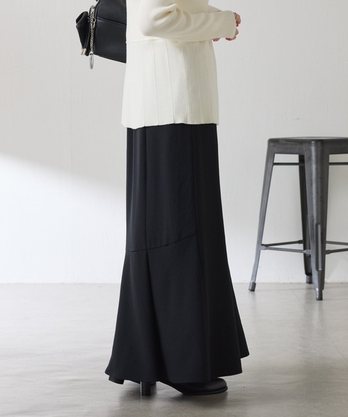 ジャージマーメイドスカート/セットアップ可/WEB限定カラー・サイズ