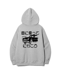 PEID（ペイド）の「PD オールドカー オーバーサイズ フードパーカー - グレー（パーカー）」