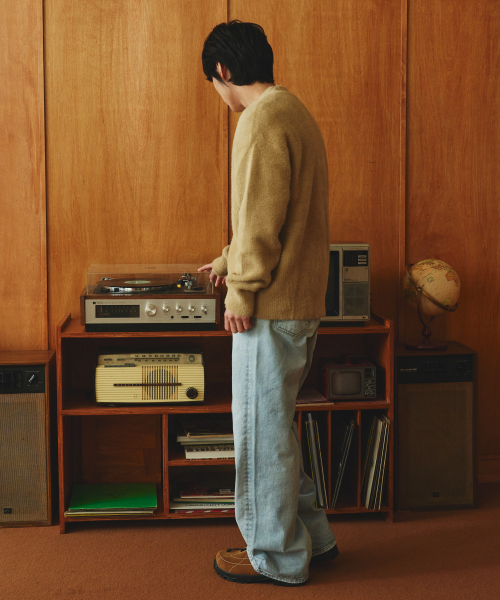 DENMADE(デンメイド)の「DEN0381 Bleach Blue Extra Wide Jeans(デニムパンツ・メンズ・その他・M/L/XL)」の8枚目の写真