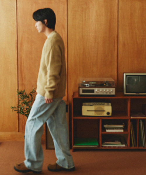 DENMADE(デンメイド)の「DEN0381 Bleach Blue Extra Wide Jeans(デニムパンツ・メンズ・その他・M/L/XL)」の9枚目の写真