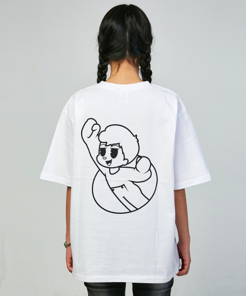 SLEEPYSLIP(スリーピースリップ)の「BEDTIME STORIES WHITE T-SHIRT(Tシャツ/カットソー・レディース・その他・MEDIUM/LARGE/X-LARGE)」の7枚目の写真