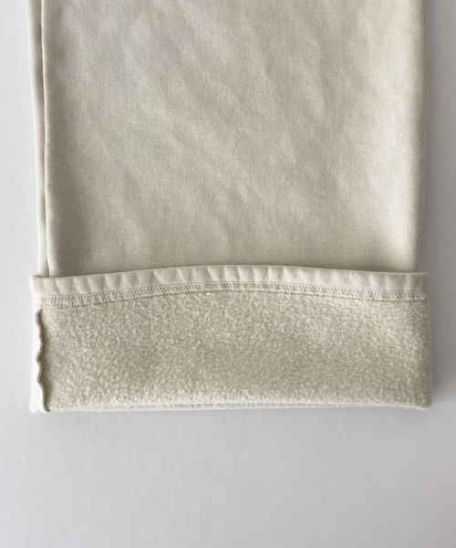 CANAL JEAN(キャナルジーン)の「Lakey Park ピグメントスウェットパンツ(スウェットパンツ・レディース・アイボリー/チャコールグレー・ONE SIZE)」の18枚目の写真