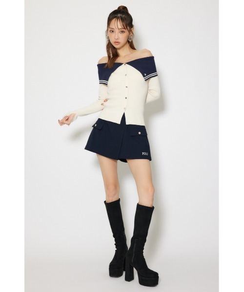 rienda(リエンダ)の「【POLO BCS】バイカラーニットトップス 秋服 冬服(ニット/セーター・レディース・ブラウン/アイボリー/ダークグレー・FREE)」の17枚目の写真