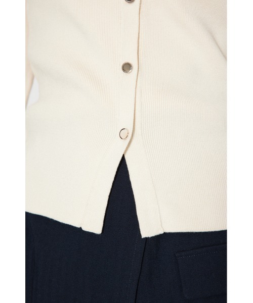 rienda(リエンダ)の「【POLO BCS】バイカラーニットトップス 秋服 冬服(ニット/セーター・レディース・ブラウン/アイボリー/ダークグレー・FREE)」の8枚目の写真